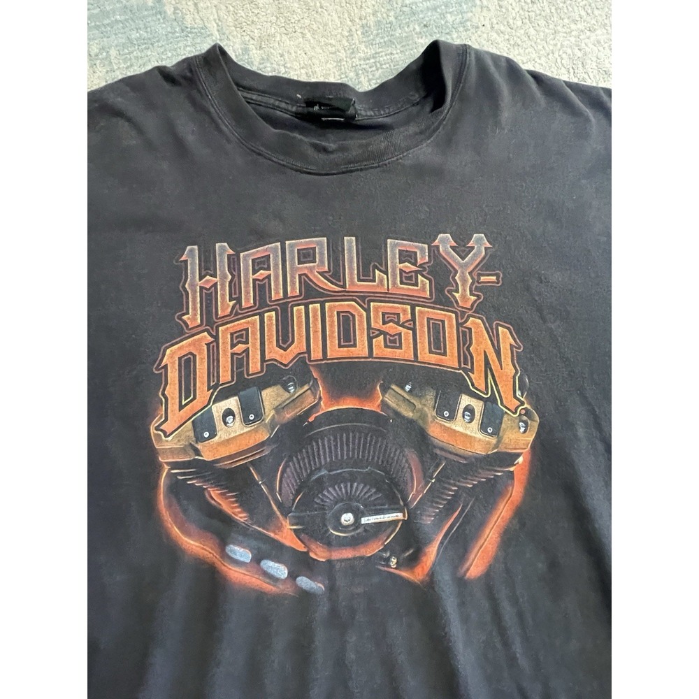 Harley-Davidson Twin Cities MN Double Sided Graphic T-Shirt Mens XL Black